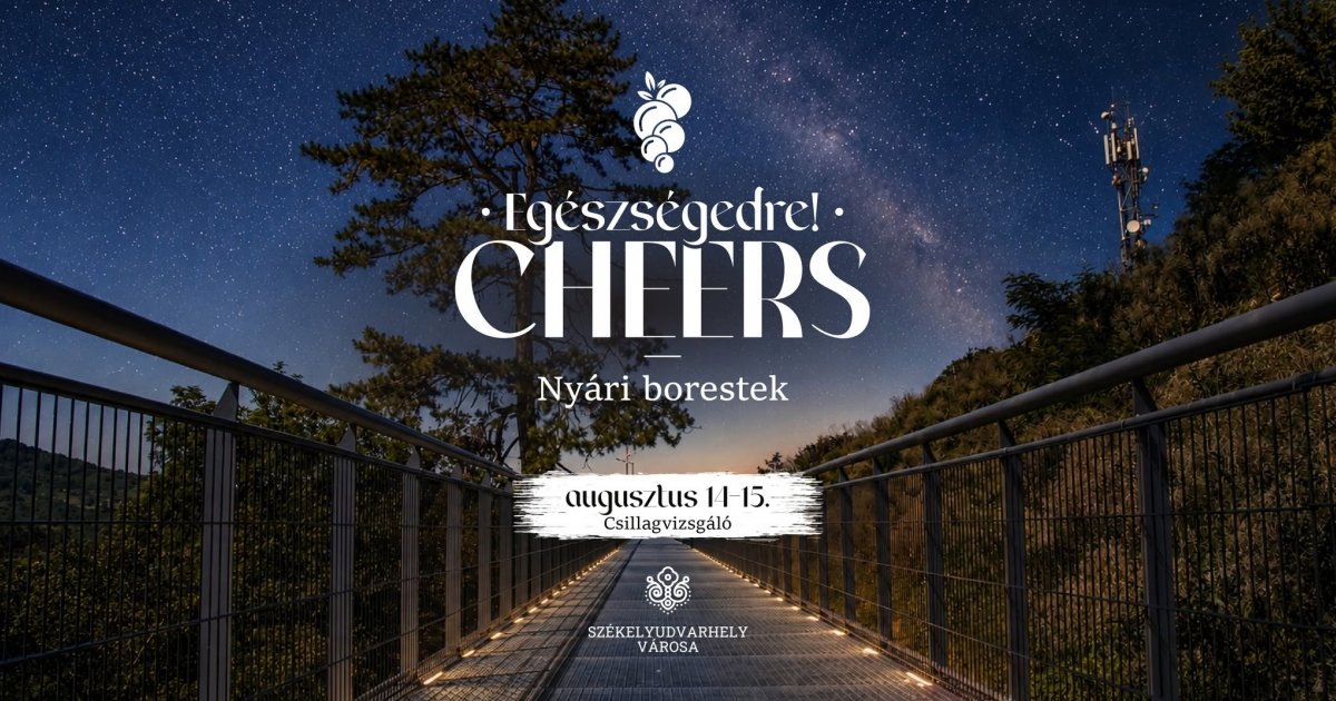Nyári borest a Csillagvizsgálónál