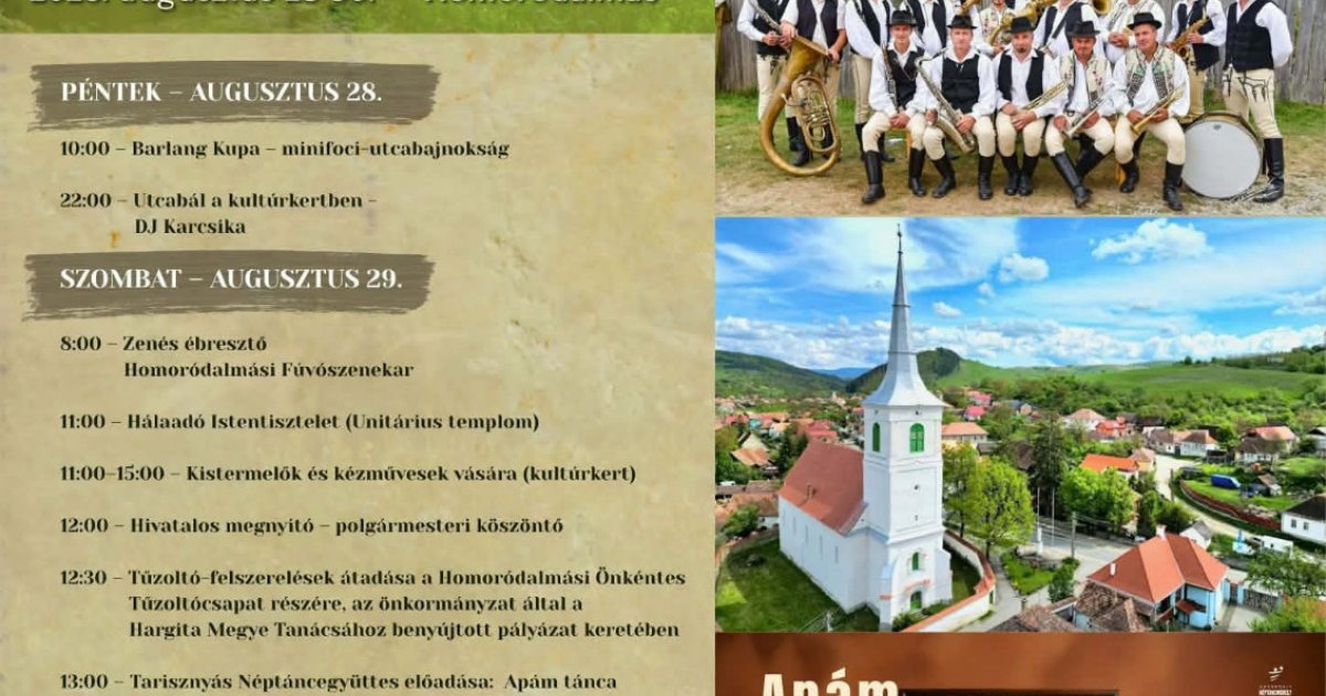 Homoródalmási barlangfesztivál