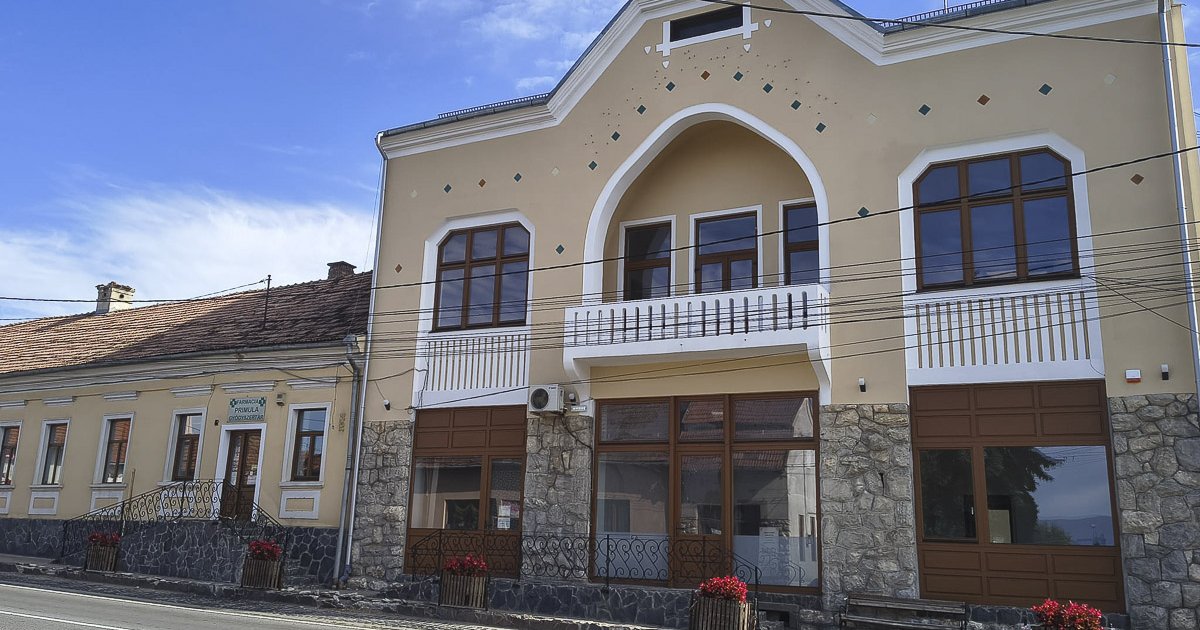Korszerűsítették a ditrói községházát