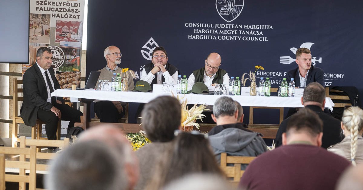 Az agrárium jövőjéről tanácskoztak Csicsóban