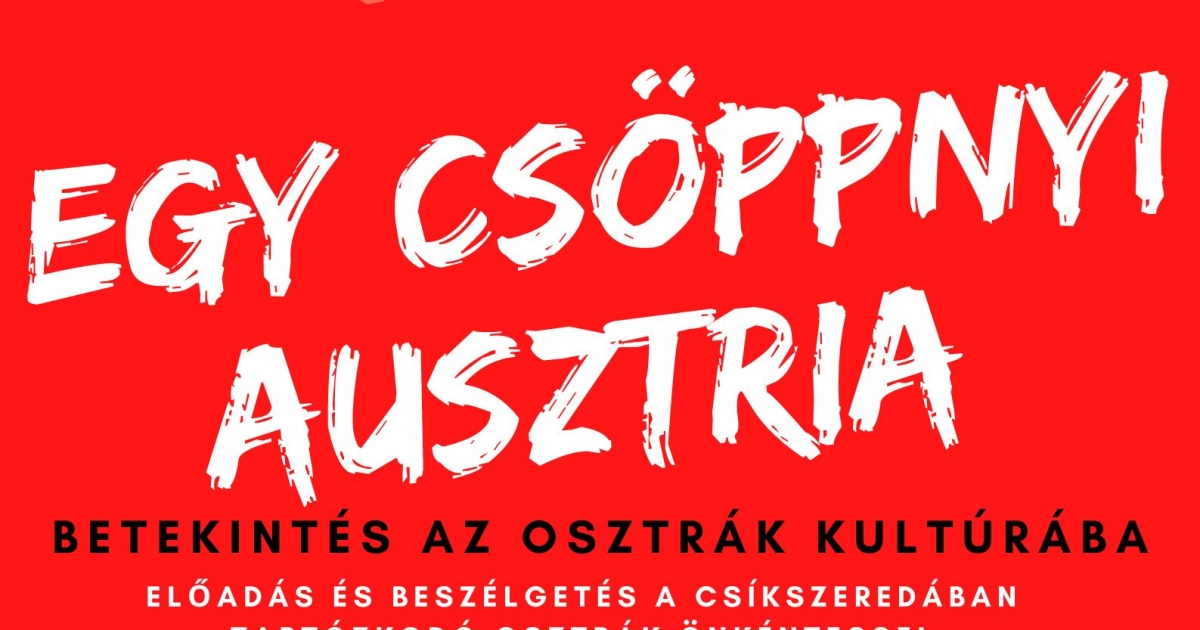 Egy csöppnyi Ausztria a könyvtárban