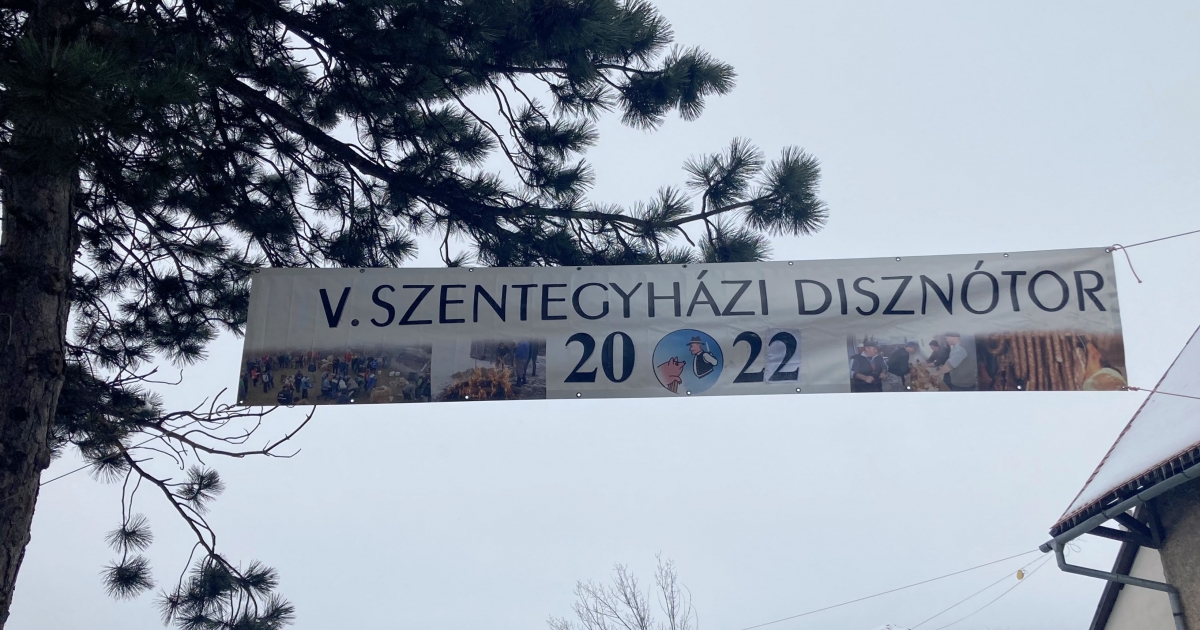 Disznótor Szentegyházán – főzőverseny és helyi termékek vására