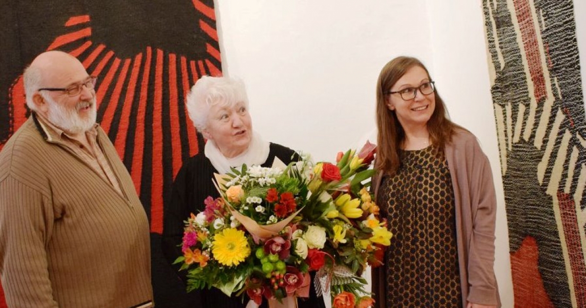 Jelentős érdeklődés mellett nyitották meg Zsigmond Aranka kiállítását