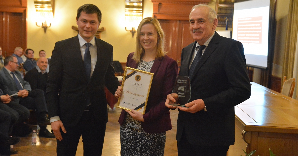 Négy kategóriában díjazták a székelyudvarhelyi vállalkozókat