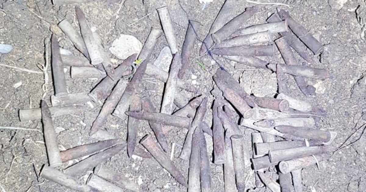 Tüzérségi töltényekre bukkantak Ajnádon