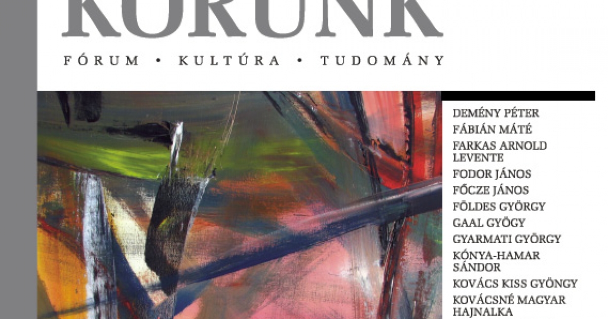 A Hargita Népe ajánlja: a Korunk februári száma