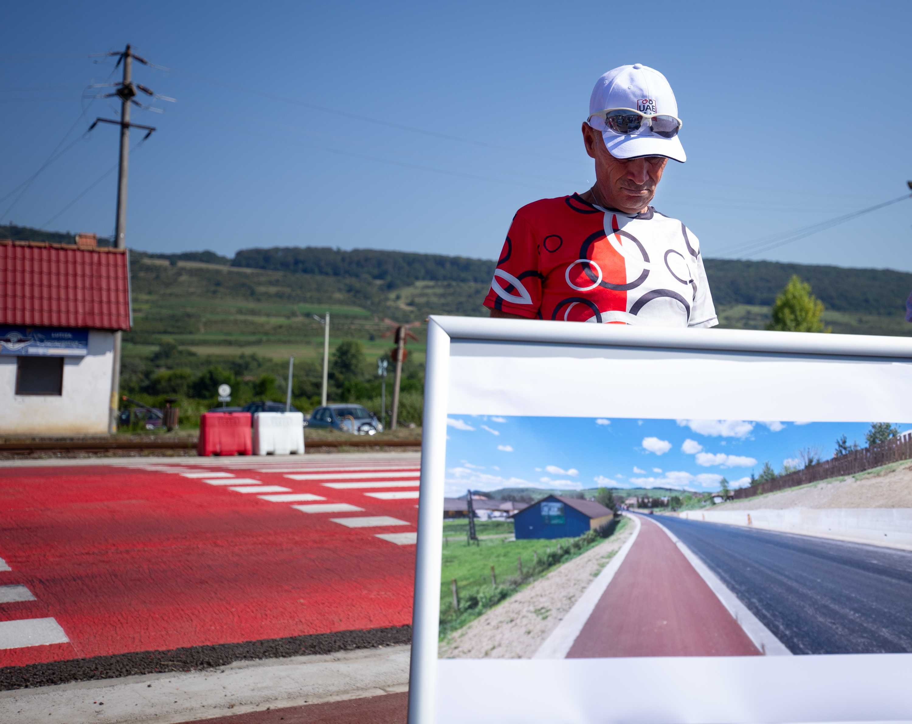 Elkészült Hargita megye legmodernebb útszakasza Elkészült Hargita megye legmodernebb útszakasza