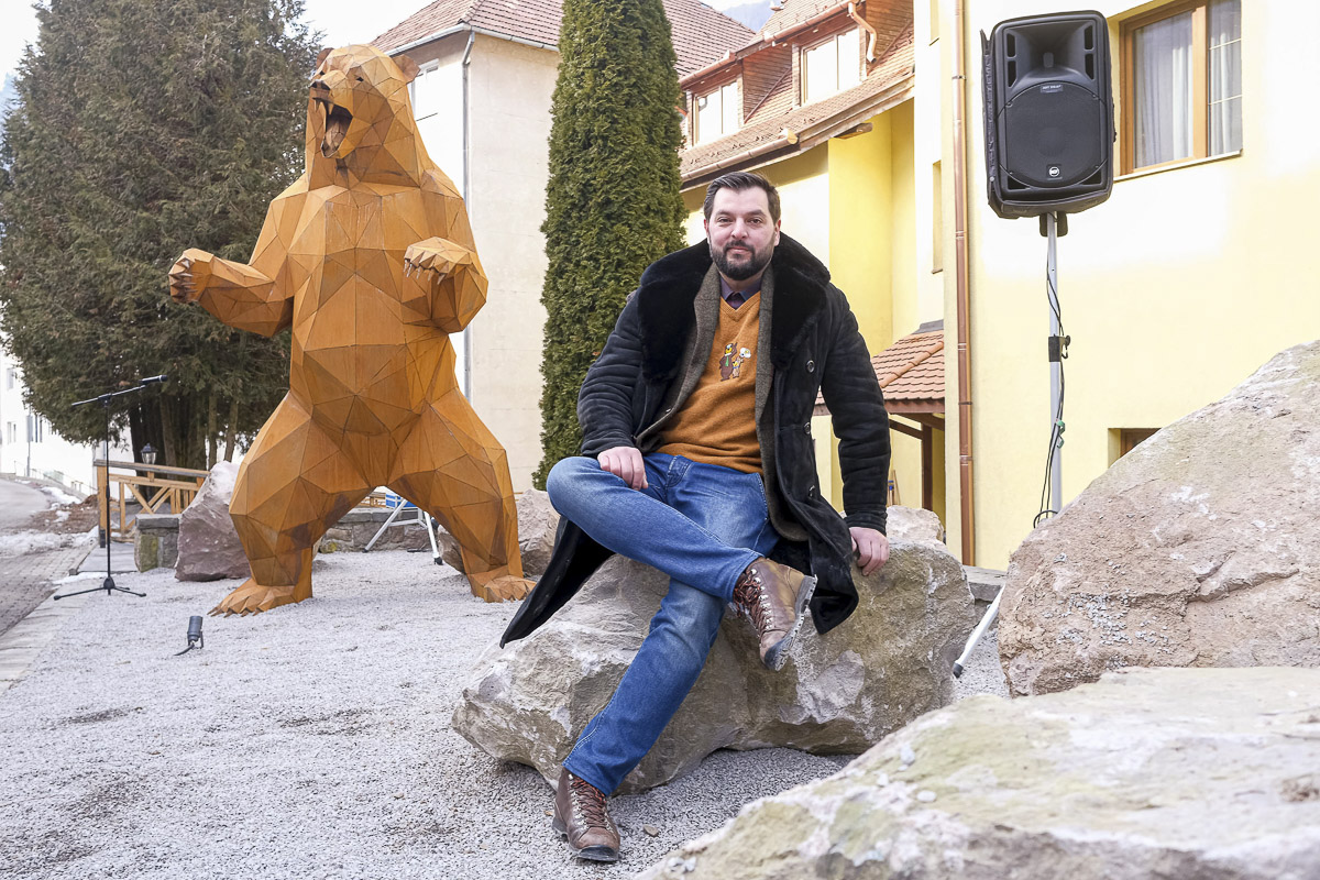 Az utcán „találkozni” a medvével