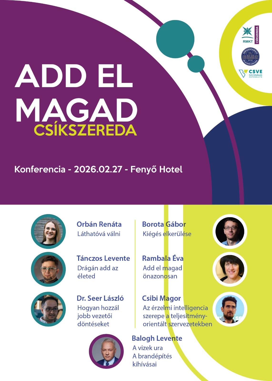 Add el magad, Csíkszereda! Add el magad, Csíkszereda!