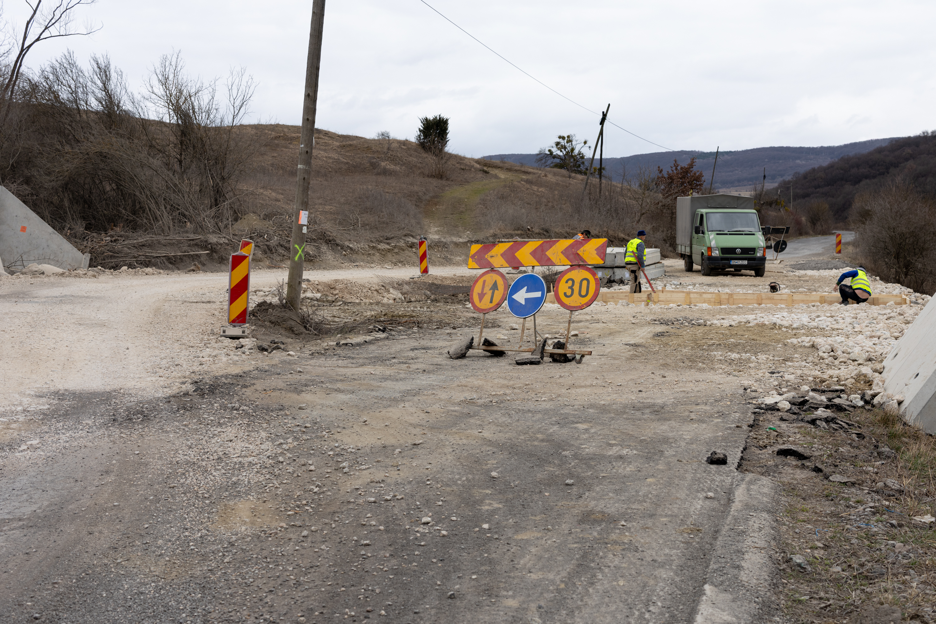 Régen elkezdett útépítéssel végezhetnek