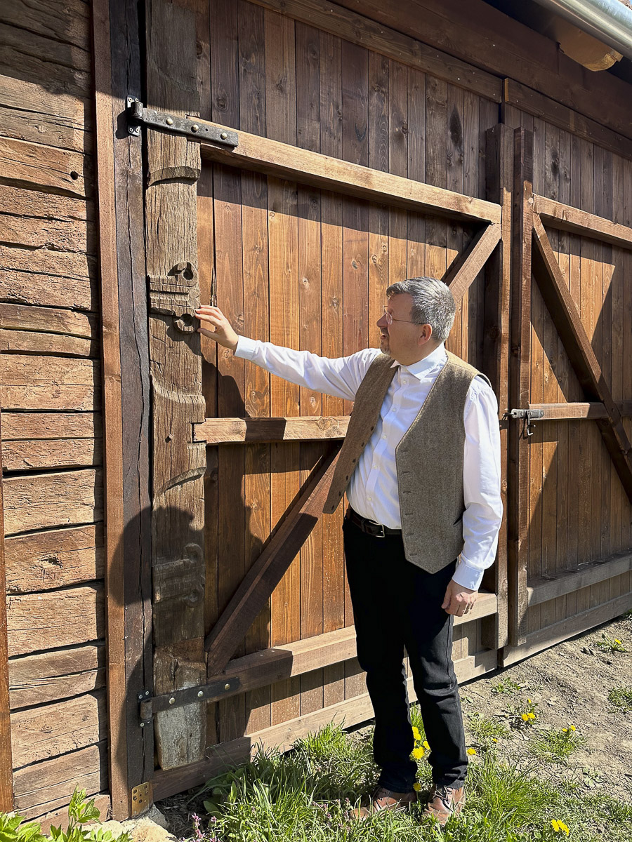 Egy énlaki öreg porta újjászületése