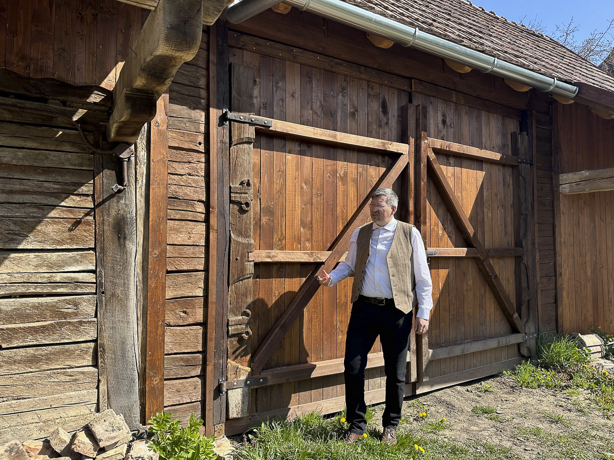 Egy énlaki öreg porta újjászületése