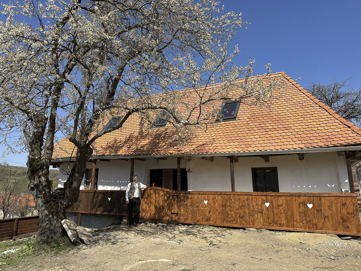 Egy énlaki öreg porta újjászületése