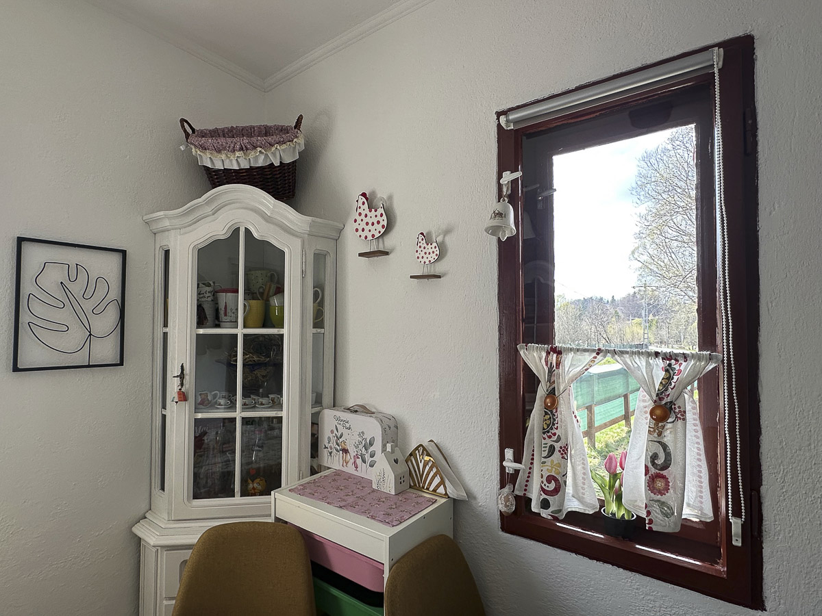 Pista bá konyhája, Gabika dizájnja