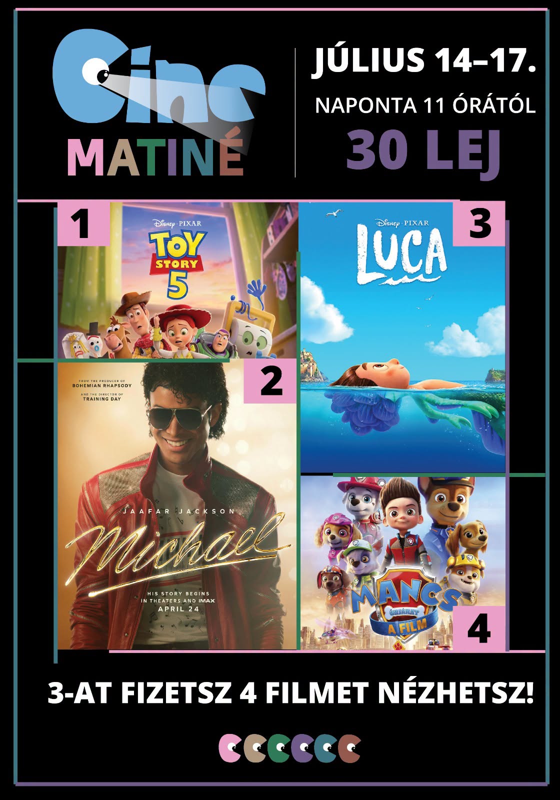 Vakációs CineMatiné
