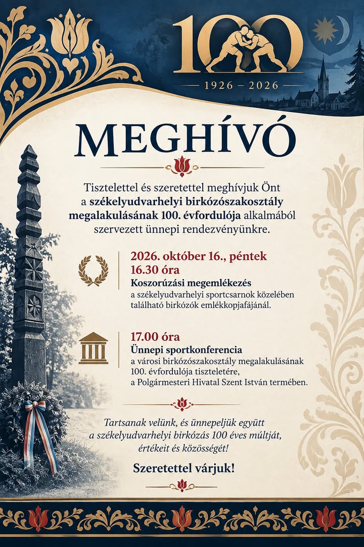 Százéves a birkózószakosztály