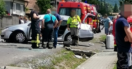 Hárman sérültek meg egy közúti balesetben Parajdon
