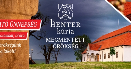 Nyitóünnepség a Henter-kúriában