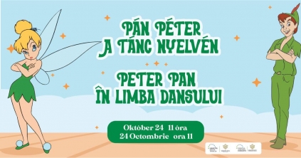 Pán Péter a tánc nyelvén