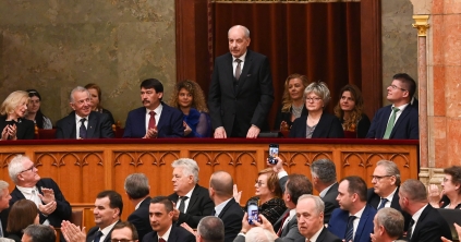 Megválasztotta köztársasági elnökké Sulyok Tamást a magyar parlament