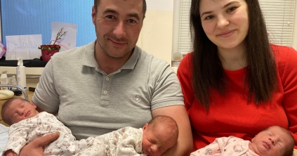 Hármas ikrek születtek a csíkszeredai kórházban