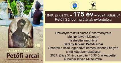 Petőfi arcai könyvbemutató