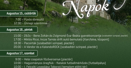 XXIV. Nagyboldogasszony Napok