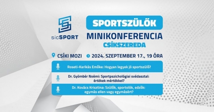 Sportszülők – minikonferencia