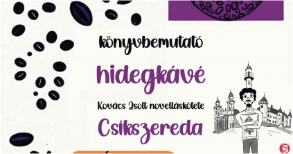 Hidegkávé-könyvbemutató