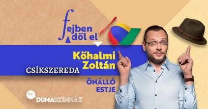 Kőhalmi Zoltán önálló estje Csíkszeredában