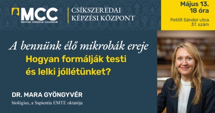 A bennünk élő mikrobák ereje