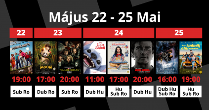 A Csíki Mozi heti műsora