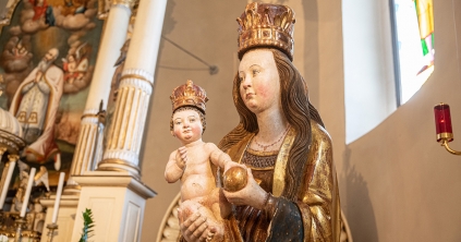 A fél évezredes csíkszentmártoni Mária-szobor