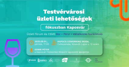 Üzleti fórum és borkóstoló