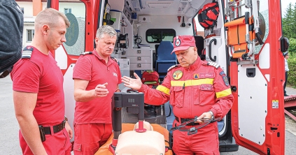 Új SMURD-kocsi teszi eredményesebbé a mentést