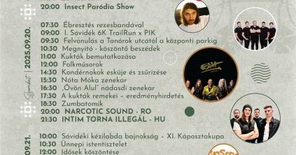 Fesztiválokat, vásárokat tartanak több településen