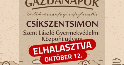 Egy héttel elhalasztották a gazdanapokat
