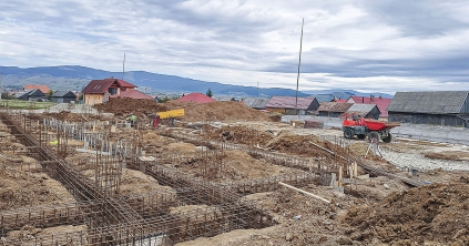 Épül az új bölcsőde Gyergyóremetén