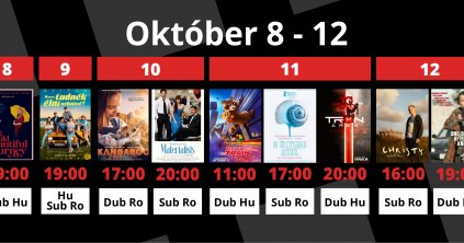 A Csíki Mozi heti műsora