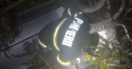 Gyilkos-tó irányába tartott, 20 méteres szakadékba zuhant