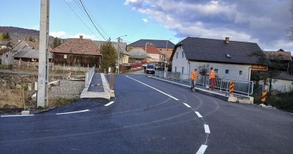 Elkészült a korondi Sórét utcai híd