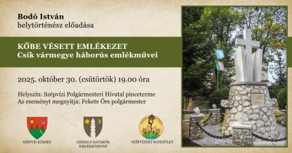 Kőbe vésett emlékezet előadás