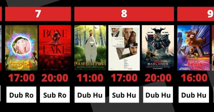 A Csíki Mozi heti műsora