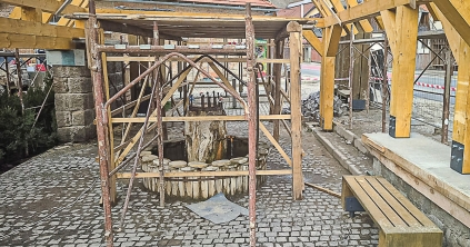 Rendbe teszik a borvízforrást