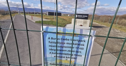 Még várni kell a futópálya megnyitására