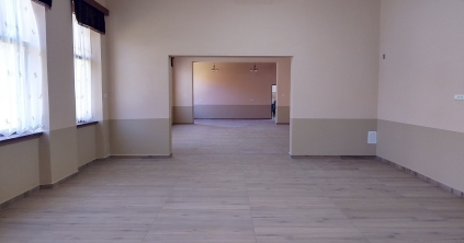 Közösen, önerőből korszerűsítették a termet