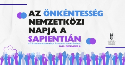 Az önkéntesség napja a Sapientián