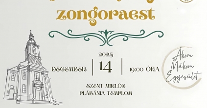 Jótékonysági zongoraest