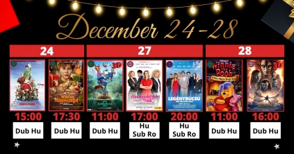 A Csíki Mozi heti műsora