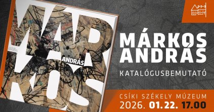 Márkos András katalógusának bemutatója